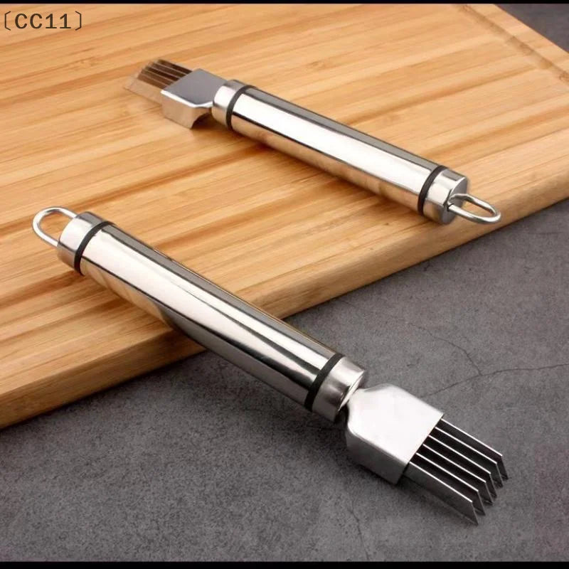 CC11Stainless Steel Shred Silk Knife Vegetable Garlic Cutter Food Qme