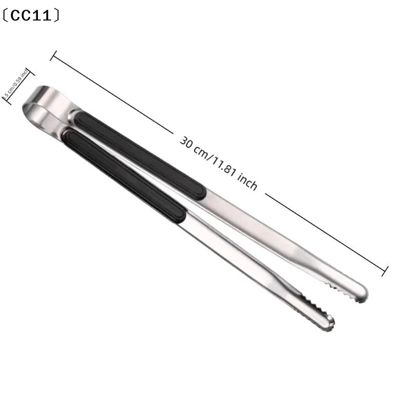 Stainless Steel Barbecue Clip Non-slip Thickened Simplicity Portable Qme