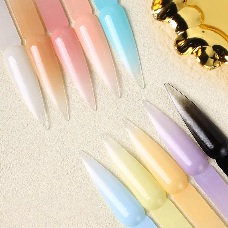 3D Cushion Nail Art Gel UV Gradient Blush DIY Charm Tools Qme