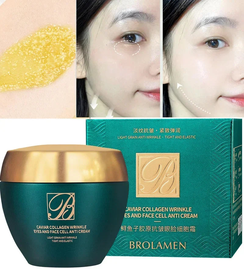 Caviar Collangen Wrinkle Eyes Face Cream Moisturizer Collagen Qme