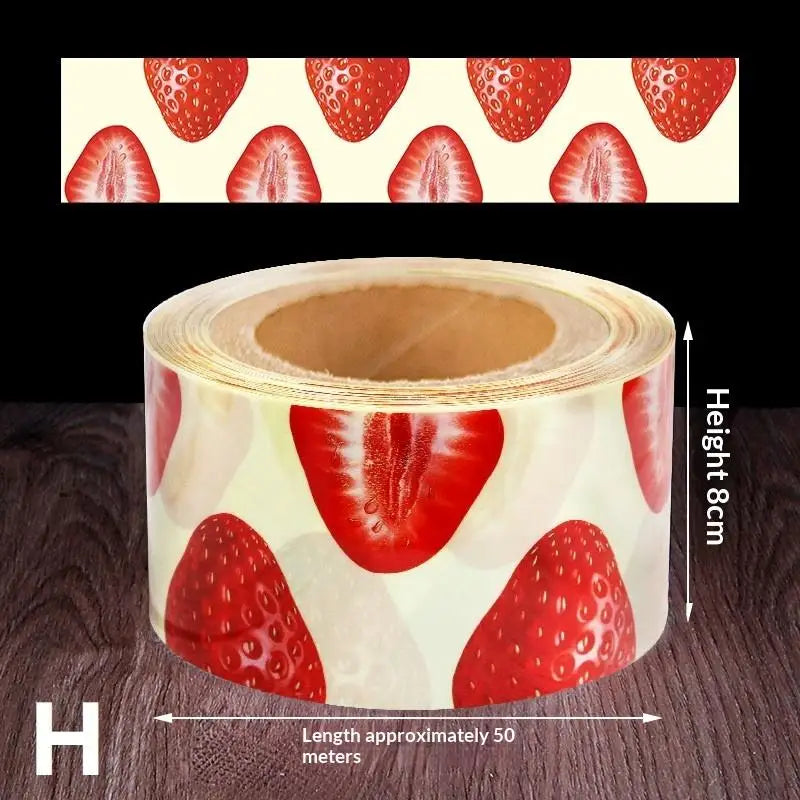 Cake Collars Cartoon Creativity Mousse Surround Film Acetate Collar Qme H