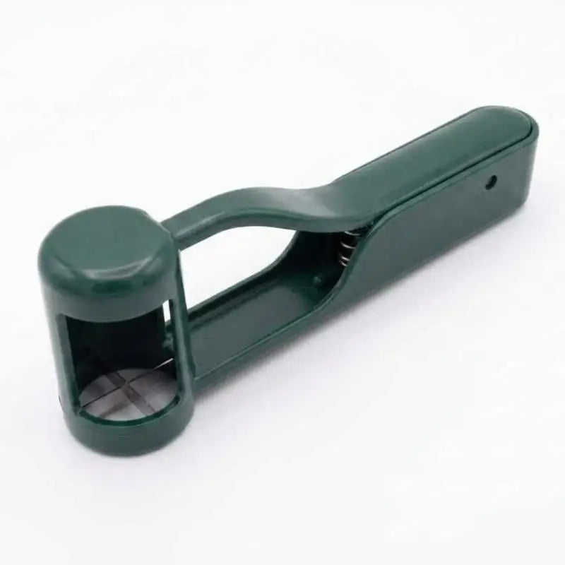 Fruit Slicer Press Stainless Steel Blade Grape Cherry Strawberry Qme Green