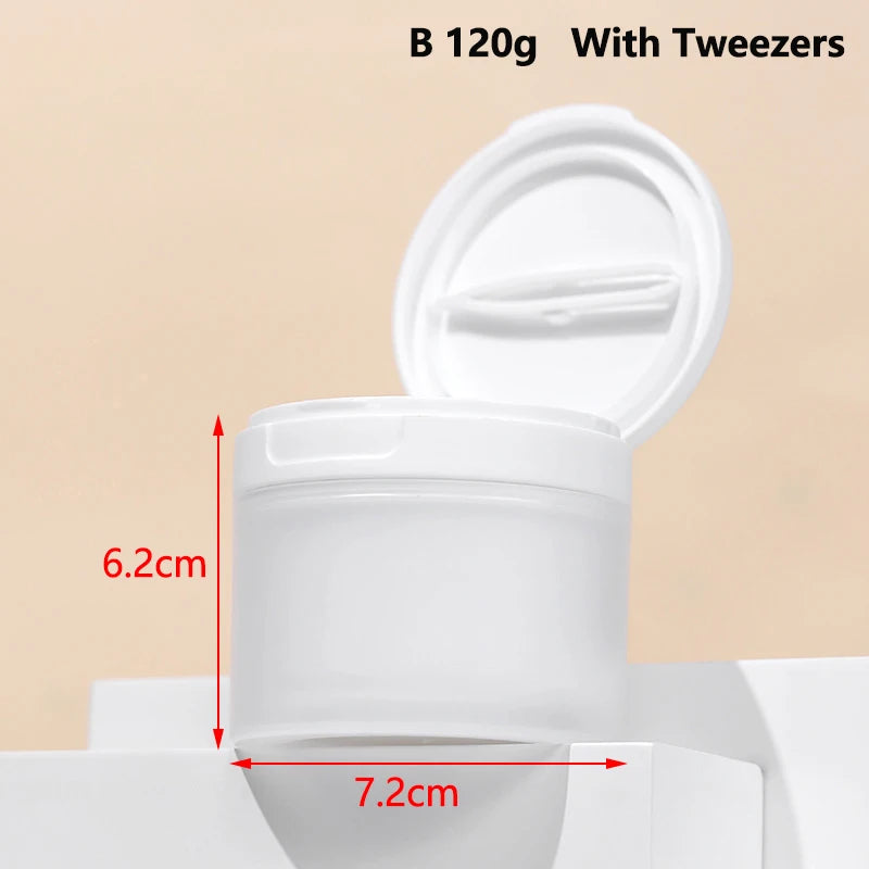 Spoon Tweezers Refillable Bottles Empty Pot Travel 100 120 Face Cream Qme 120g B