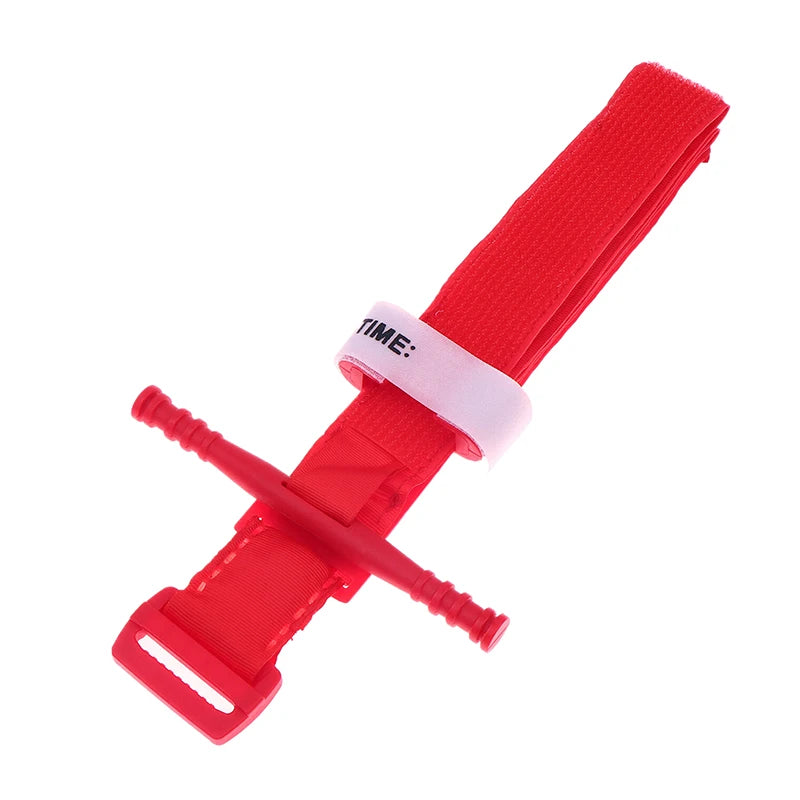 Portable Safety Tourniquet Survival Combat Tourniquets Spinning Qme Red