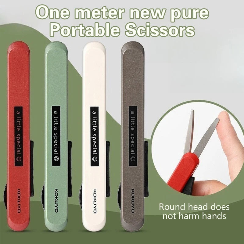 Portable Scalable Folding Stainless Steel Scissors Sharp Durable Qme