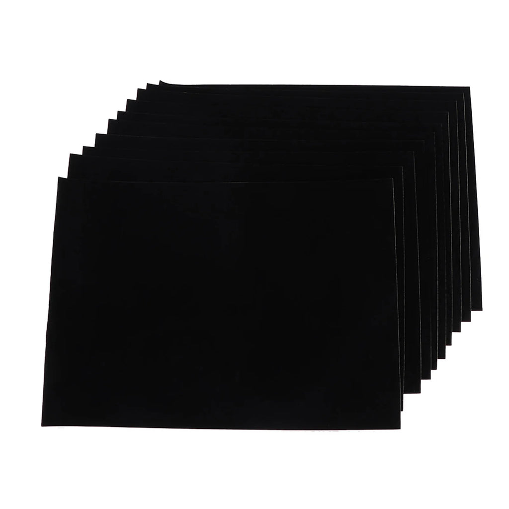 Black Flocked Cloth Self adhesive Flocked Cloth Self adhesive Black Jewelry Box Lint Lining Sticky Flocked Cloth Accessory Qme Black 29.5 x 21cm 11 x 8