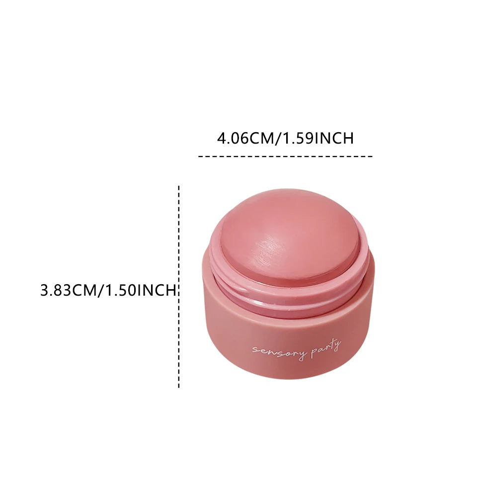 6 Colors Waterproof Blush Cream Long-lasting Multi-use Makeup Women Qme