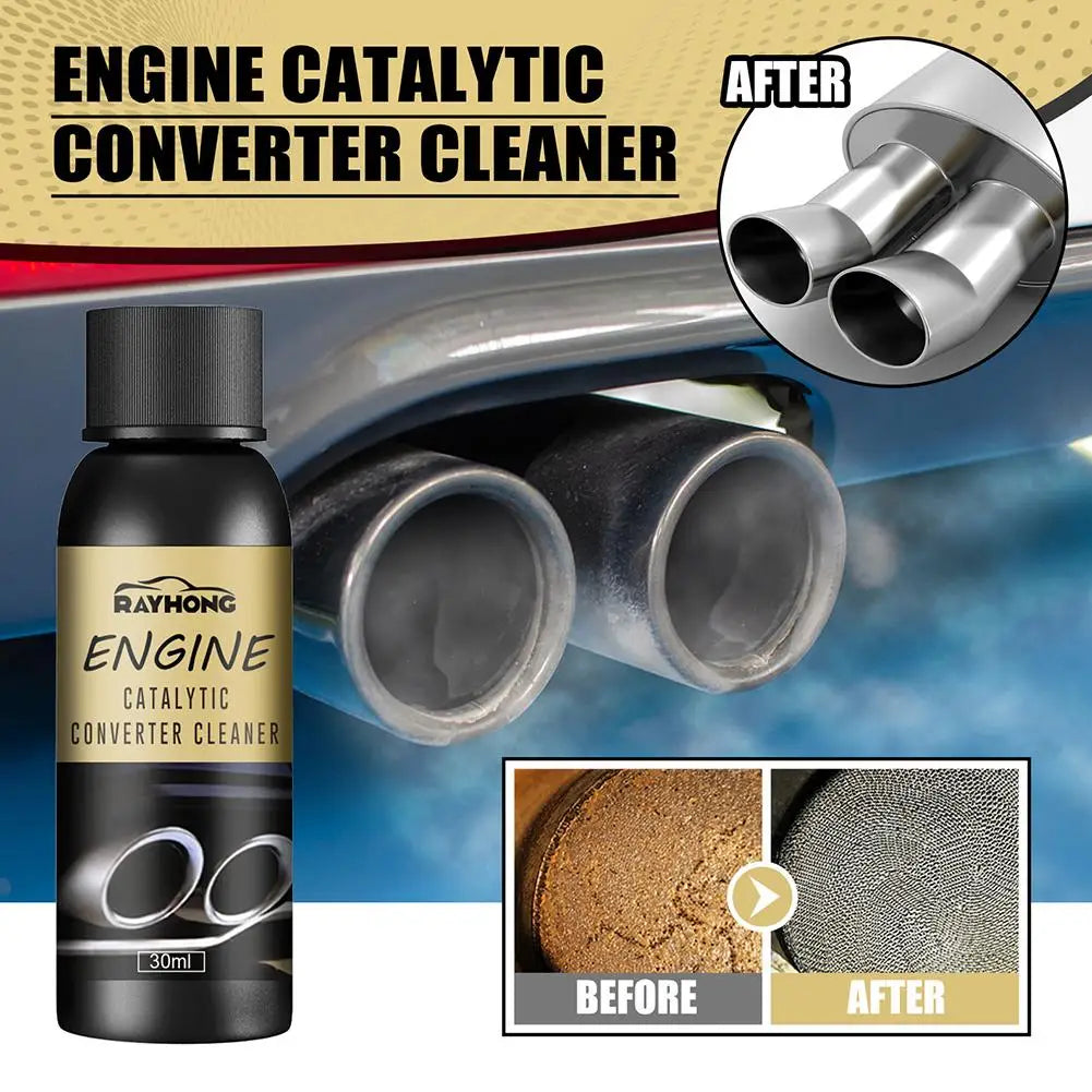 Engine Catalytic Converter Cleaner Deep Cleaning Multipurpose Cleaner Engine CSV Clean Accelerators Catalysts Easy Cleaner Qme
