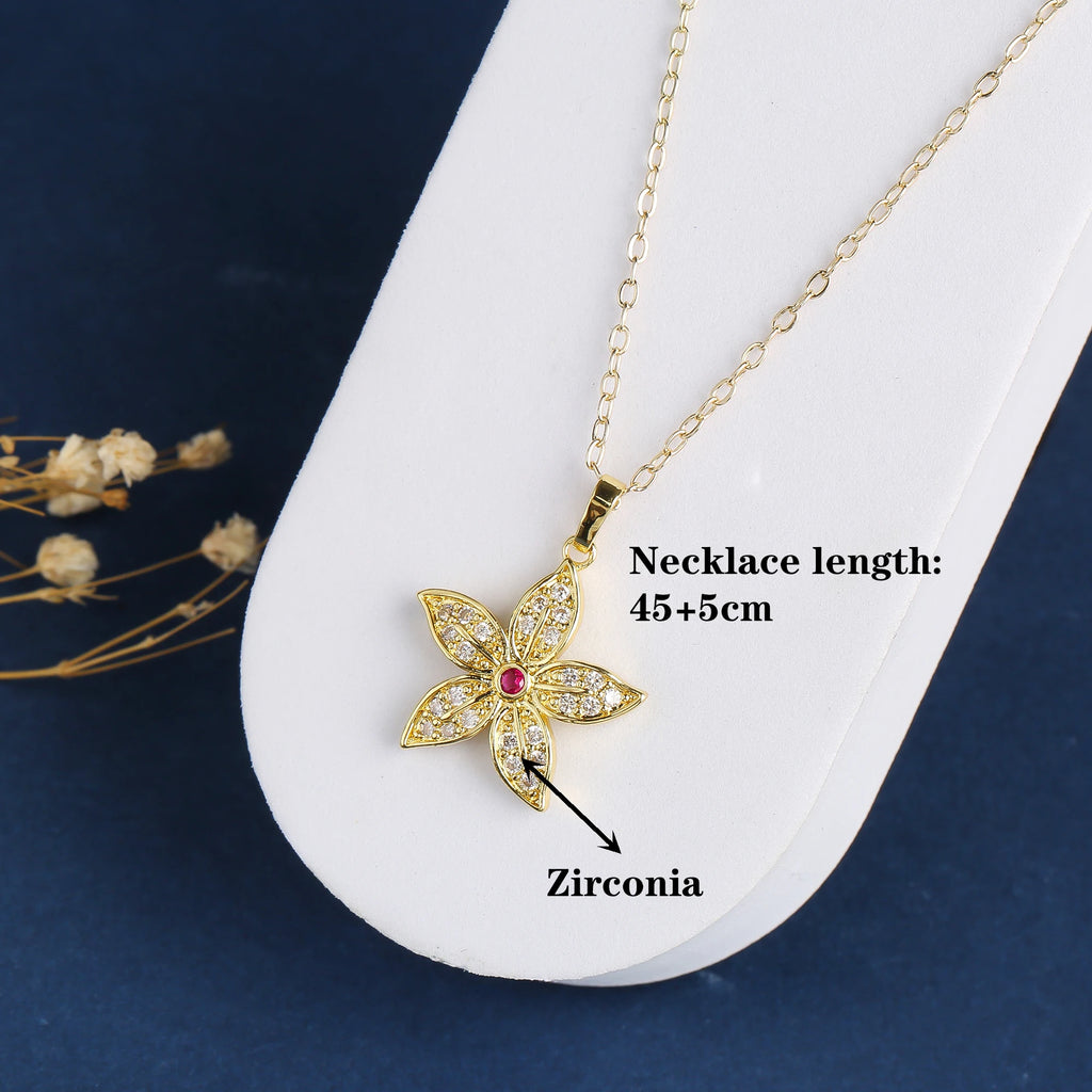 9 Style Luxury Shiny Zirconia Animal Puppy Elephant Leopard Pendant Necklace for Man Woman Party Gold Plated Jewelry Daily Wear Qme