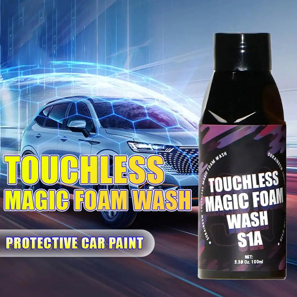Pink Foaming Car Wash Soap (Works with Foam Cannons and Guns or Bucket Washes) Safe for Cars, Trucks, Motorcycles, RVs & More Qme