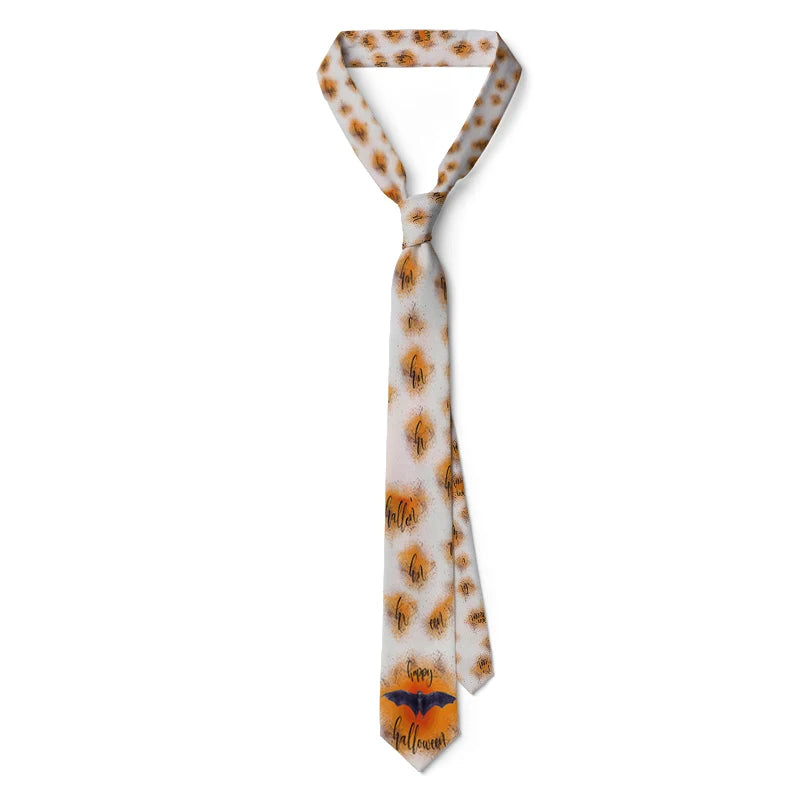 Bat Design 3D Printed Tie Men's Personalized Business Polyester Qme style9 CN