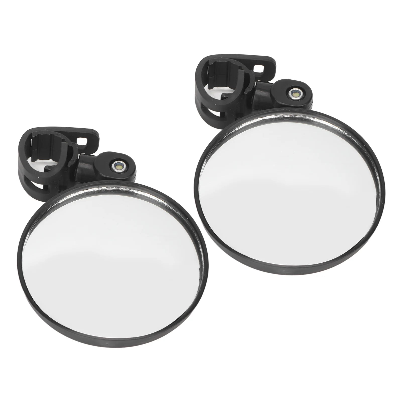 Bike Rear View Mirror Shockproof Scooter Rearview Mirror Wide Angle Adjustable 8cm for Daily Life Qme