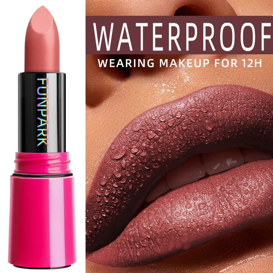 25 Colors Lipstick Non Stick Cup Matte Lip Gloss Waterproof Long Sexy Qme