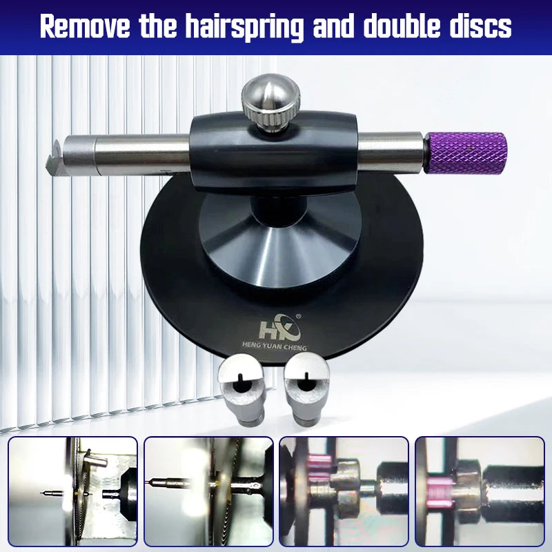 Watch Repair Tool Removing Double Discs Hairspring Ill Not Deform Qme