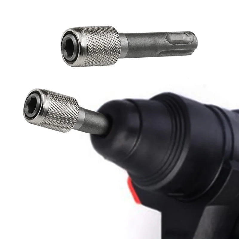 SDS Convert 1 4 Hex Shank Adapter Hexagonal Converter Electric Hammer Qme