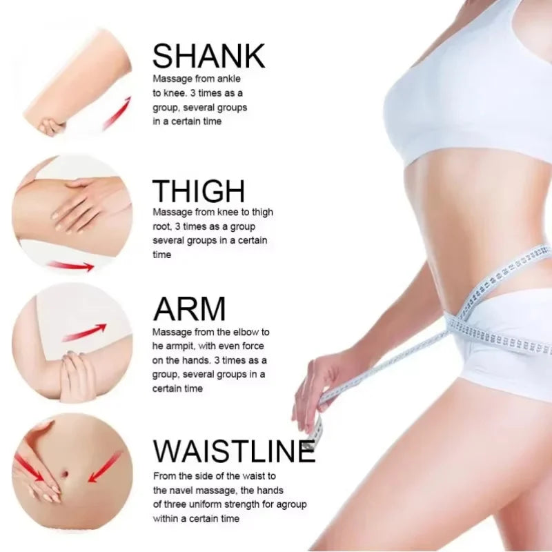 Fast Slimming Cream Weight Loss Remove Cellulite Sculpting Fat Burning Massage Firming Lifting Quickly Niacinamide Body Care 40g Qme
