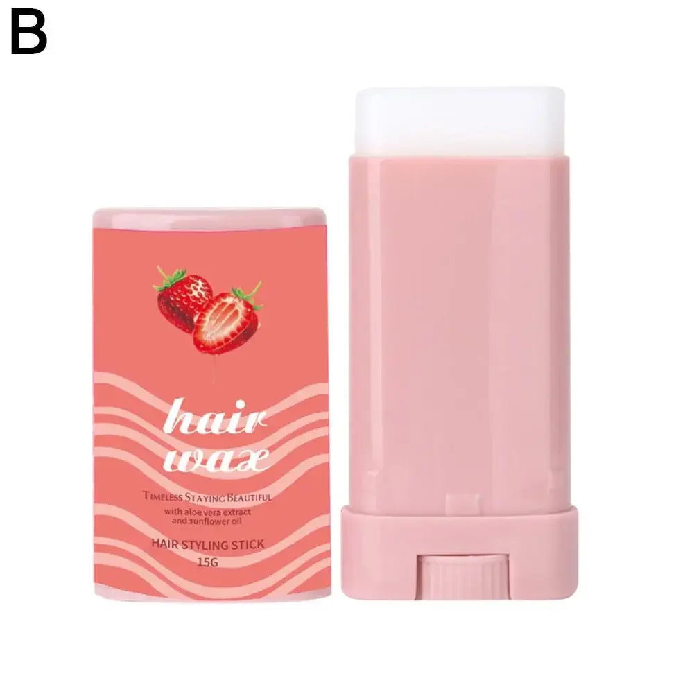 Hair Wax Stick Wig Professional Gel Cream Non-greasy Men Women Broken Qme B 15G