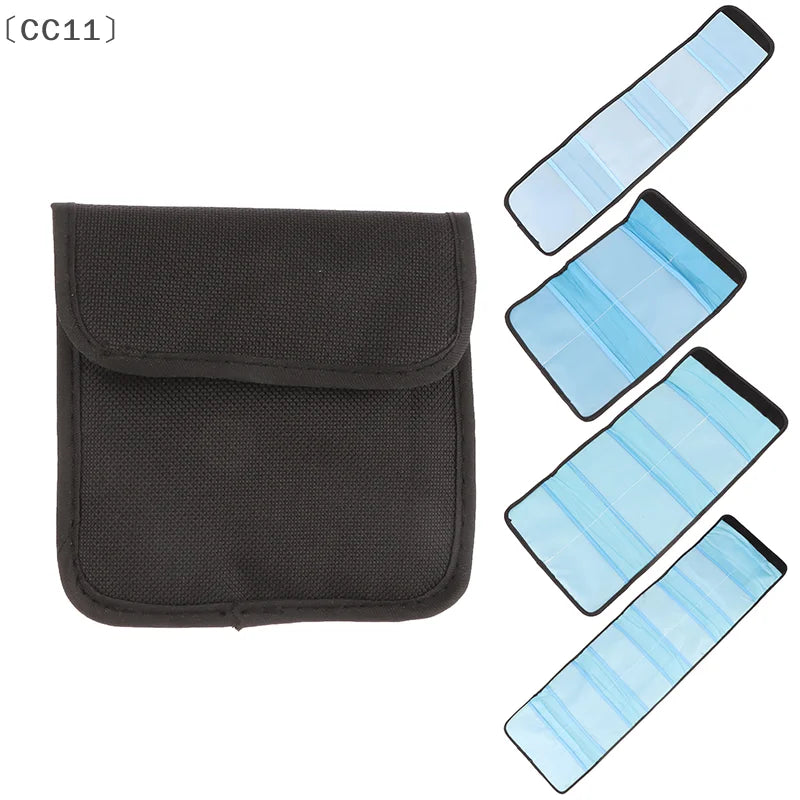 CC11SLR Camera Lens Filter Storage Bag Foldable Pouch UV CPL ND Qme