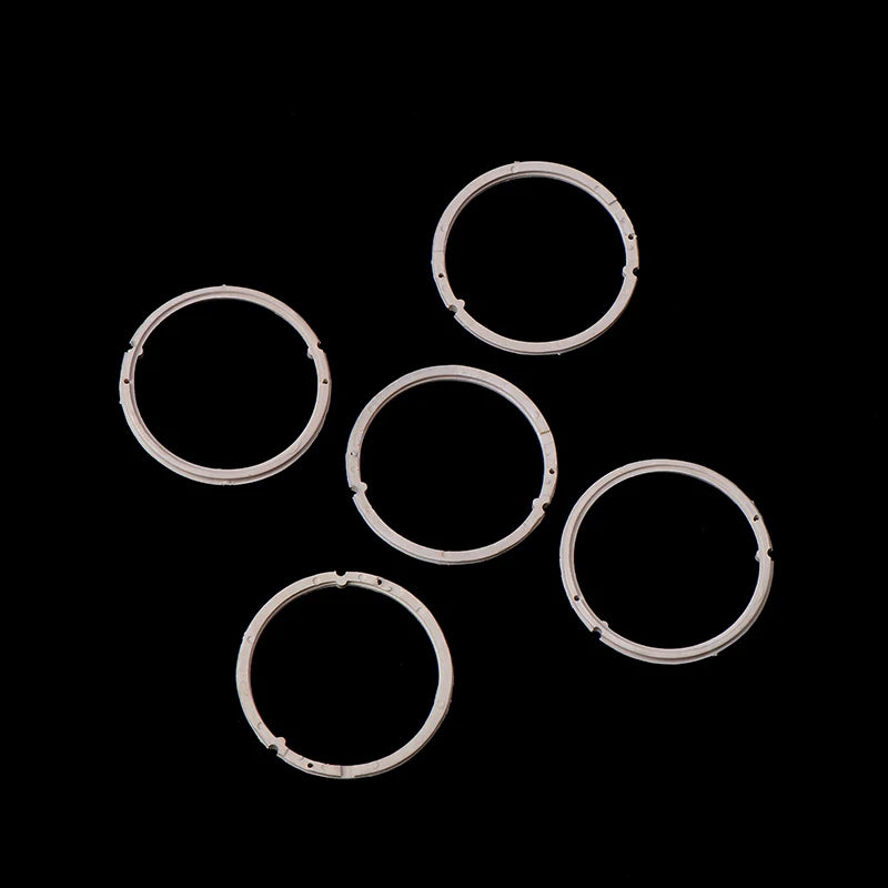 5Pcs Plastic Inner Ring Watch Case Cushion Mount Calendar Lining Movement Spacer Ring Gasket For ETA 2834 Movement Watch Parts Qme