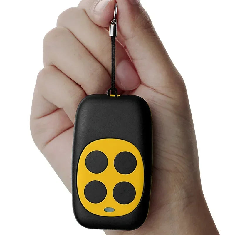 433 MHz RF Remote Control Copy 4 Channel Cloning Duplicator Key Fob A Distance Learning Electric Garage Door Controller Qme
