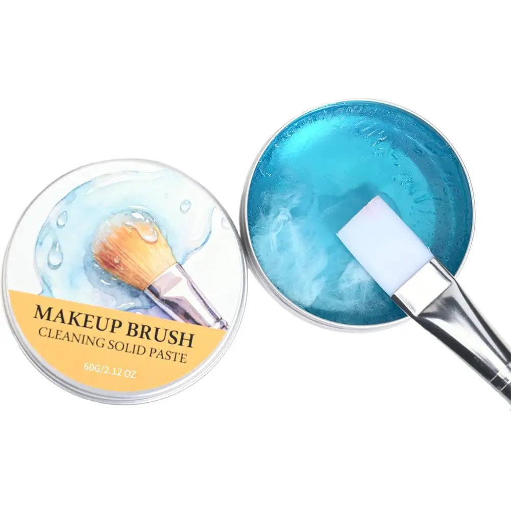 Makeup Brush Cleaner Soap Silicone Mat Deeply Cleans Waterproof Qme E-60g