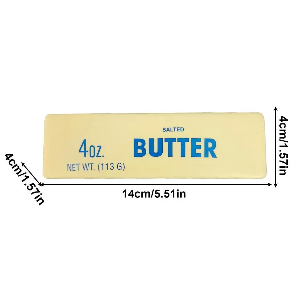 Slow Rise Toy Slow Rise Squeeze Butter Stick Realistic Sticky Butter Soft Fake Food Scented Sensory Fidget Toys For Kids Teens Qme 1pcs
