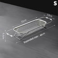 Stainless Steel Kitchen Sink Telescopic Draining Rack Qme S