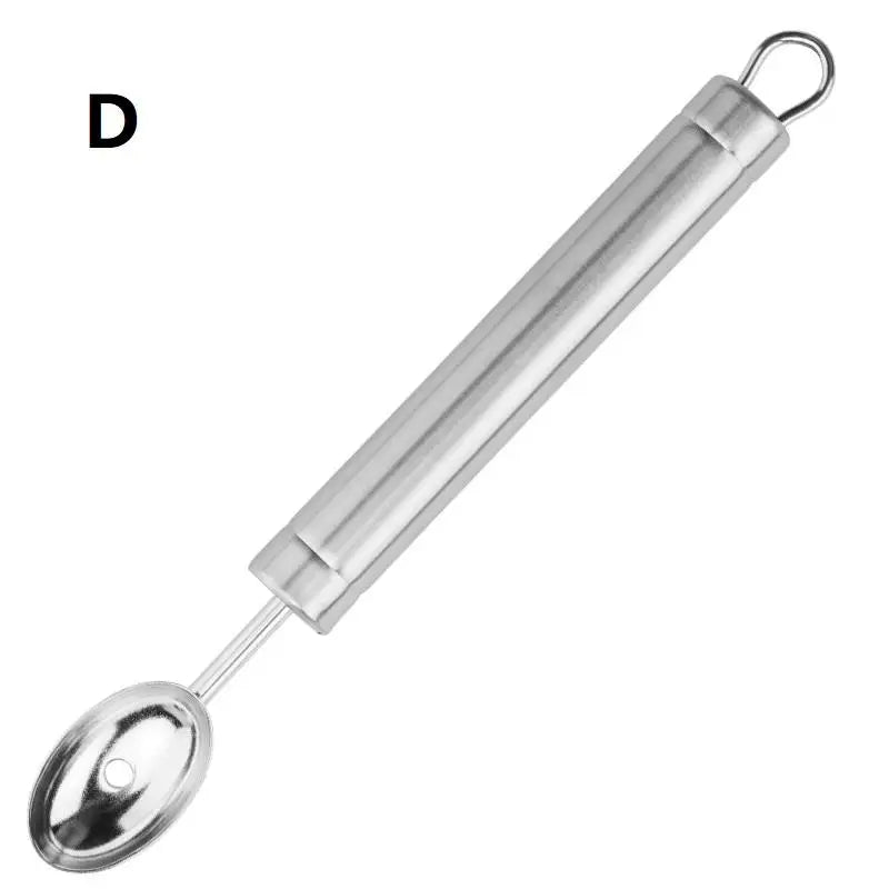 Fruit Carving Spoon Stainless Steel Waviness Baller Shaping DIY Qme D