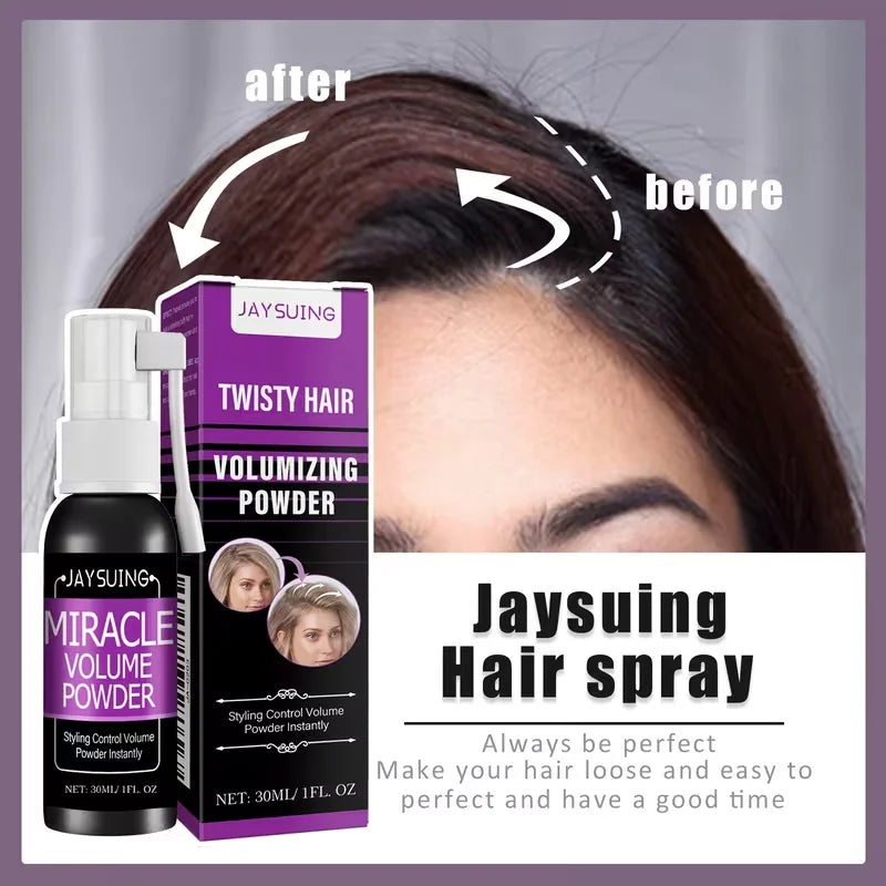 Fluffy Hair Volumizing Spray Oil Control No Rinse Dry Refresher Long Qme