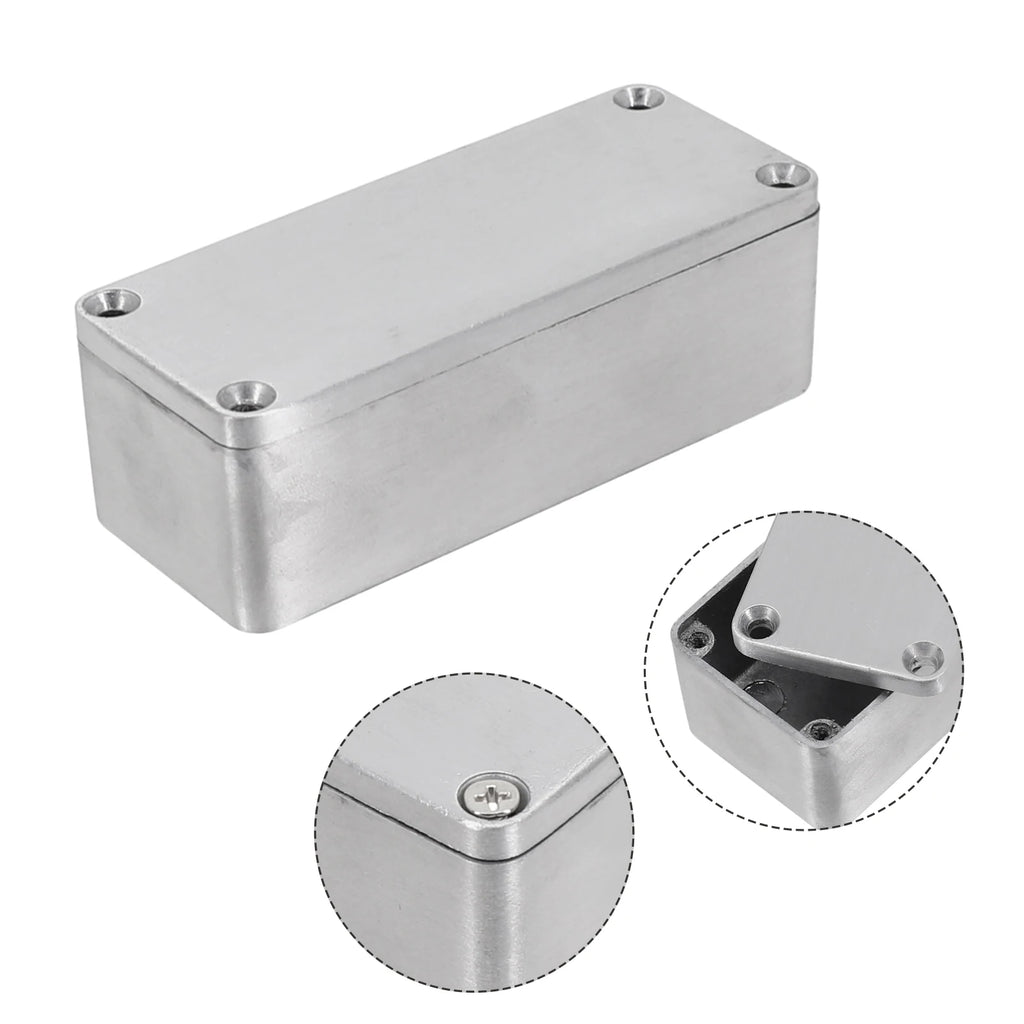 1PCS Effect Aluminum Box Metal Electric Case Instrument Enclosure Project Box 1590 Series 1590A 1590B 1590BB 1590XX 1590DD Qme