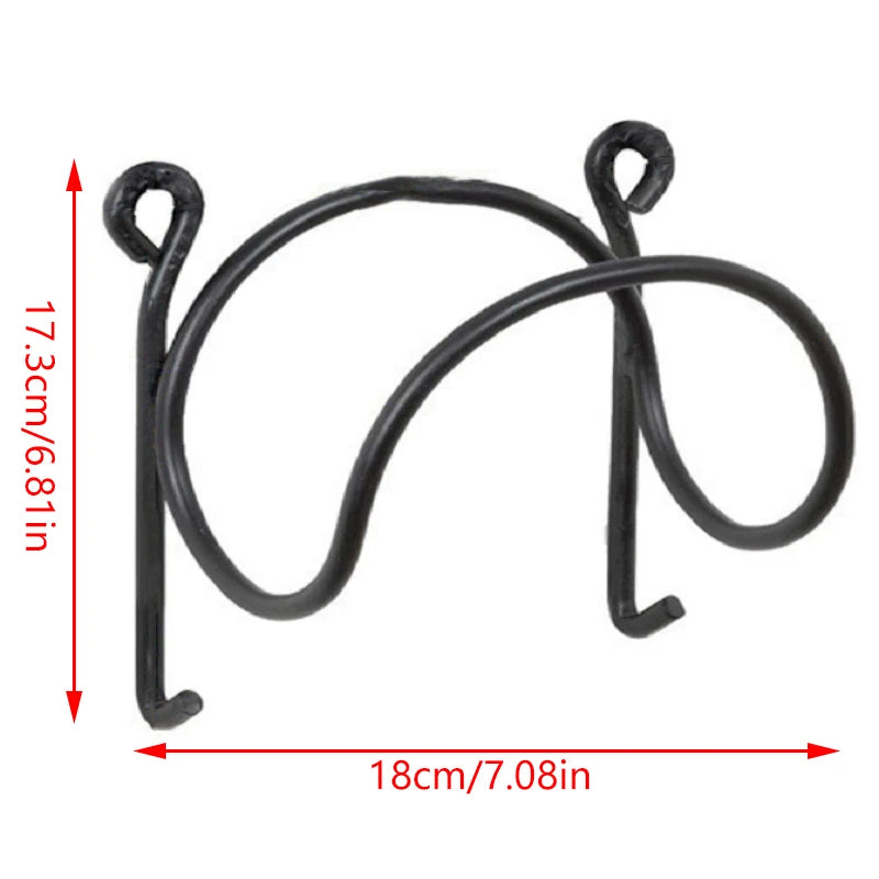 Curved Finish Bathroom Organizer Wrought Iron Metal Towel Rack Wall Qme Default Title