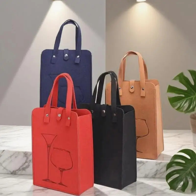 Great Load Bearing Handheld Beverage Packaging Handbag Giftwrap Qme
