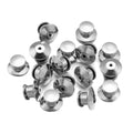 10/30/50pcs Safety Brooch Lock Metal Pins Back Keeper Caps Clasps for DIY Jewelry Making Accessories Findings Supplies Crafts Qme Rhodium 30 Pieces