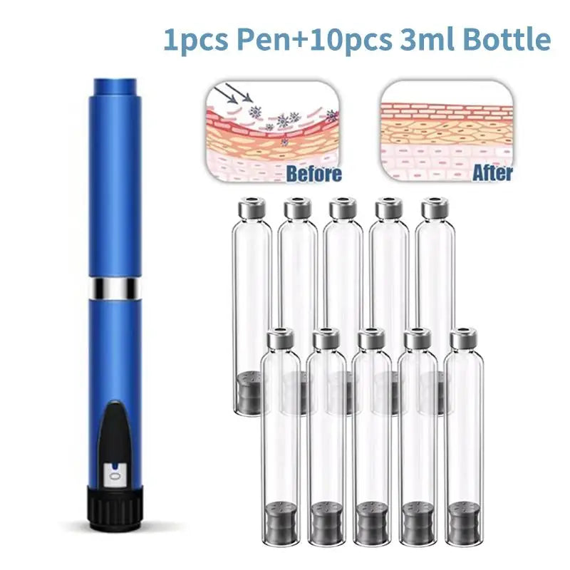 Empty Insulin Cassette Bottles Medical Sterile Storage Clinics Qme