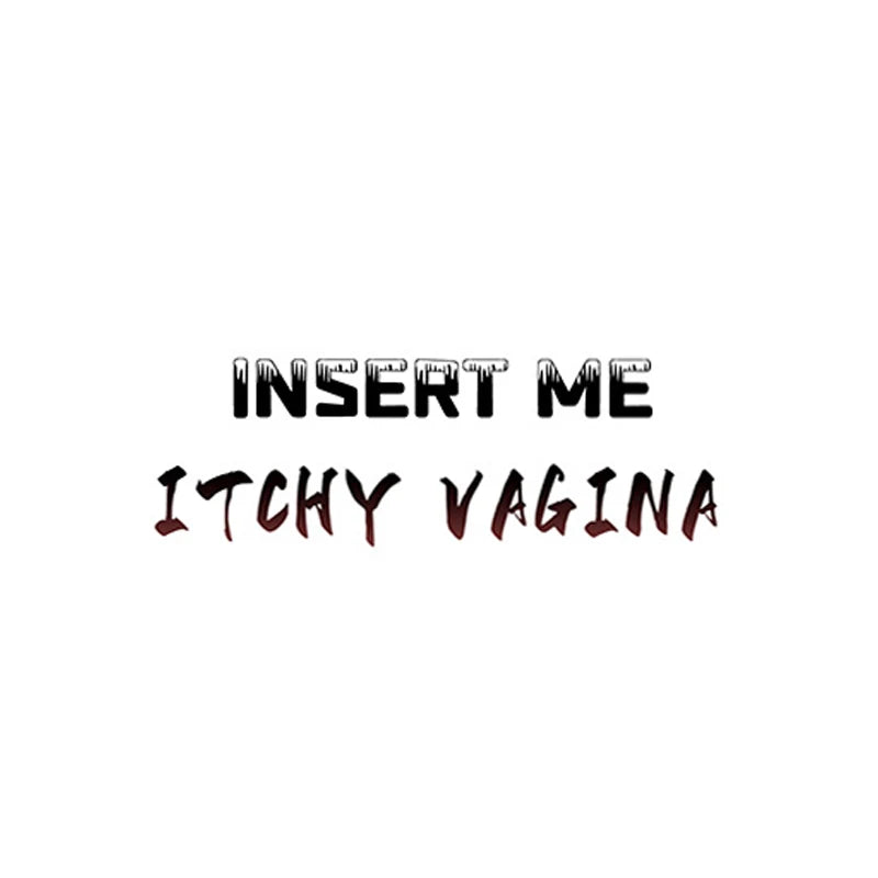 Sexy Sentence Text Temporary Sticker Waterproof Colored Chest Ankle Waist Tattoo Sticker Couple Sticker Qme
