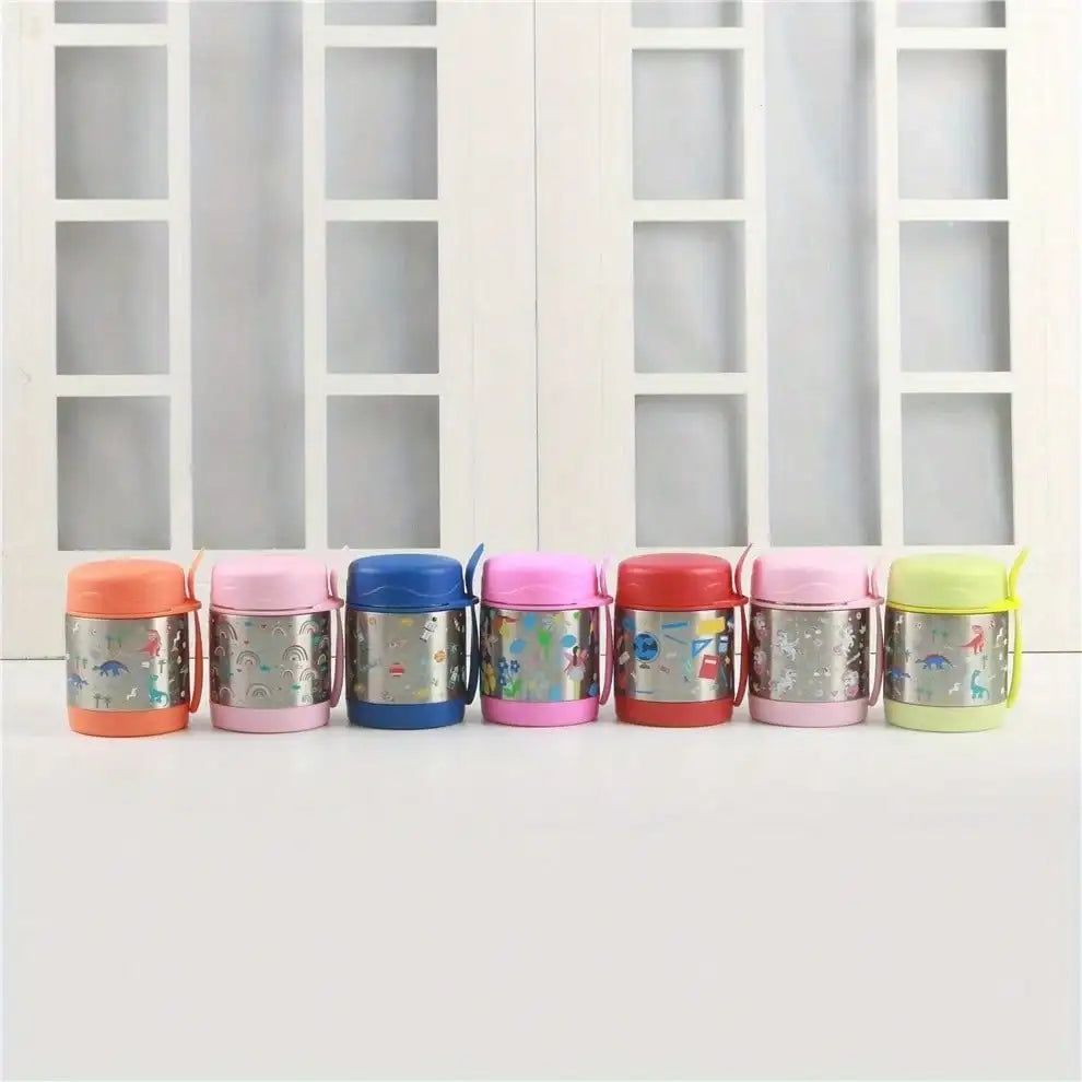 Double-layer Stainless Steel Stew Beaker Fashionable Vacuum Creative Qme