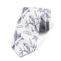 Funny Sparrow Print Tie Men Women Wide Casual Daily Business Shirt Qme style2