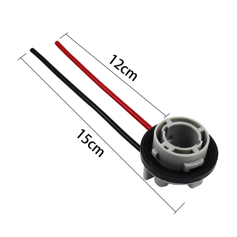 1156 Bulb Socket BA15S Lamp Holder P21W Adapter Base Connector Qme