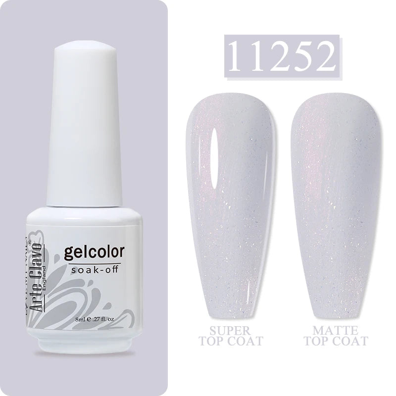 Arte Clavo Art Nails Varnish Base Coat Gel Nail Polish UV LED Lamp