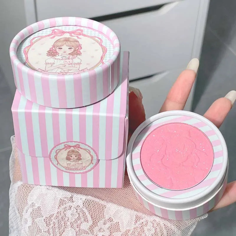 HERORANGE Sweet Wild Pleasing Face Relief Blush Whitening Powdery Qme