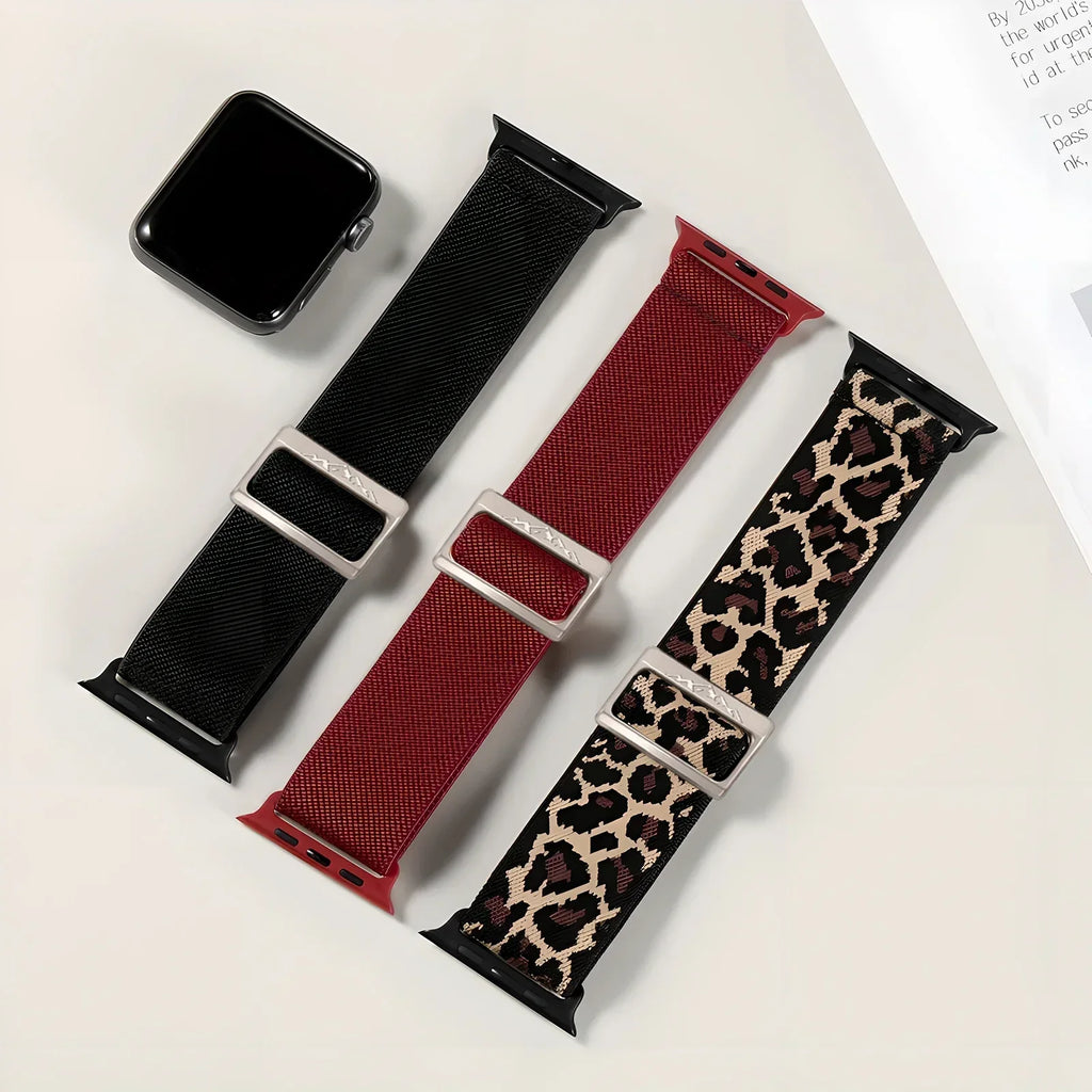 Nylon Strap for Apple Watch Band IWatch Series 9 8 7 SE Ultra 2 Bracelet 44mm 45mm 49mm 40mm 41mm Correa Watchband Accessories Qme