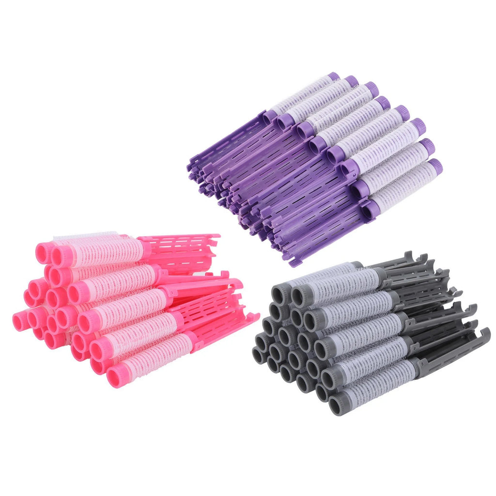 20pcs Hair Perm Rods Perming Rod Hair Roller Curler Hairdressing Tool Kit Perm Rods Tool Hair Styling Tool Qme