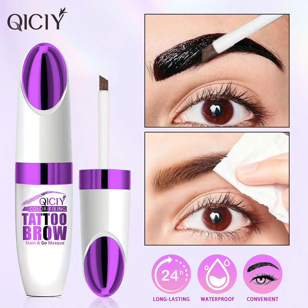 Long Lasting Tear Off Eyebrow Adhesive Waterproof Sweat Proof Qme