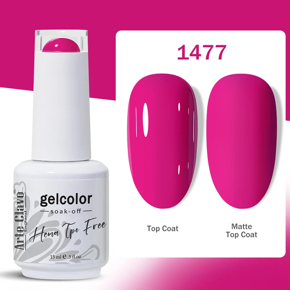Arte Clavo Nail Art Semi Permanent Gel Polish Supplies Professionals