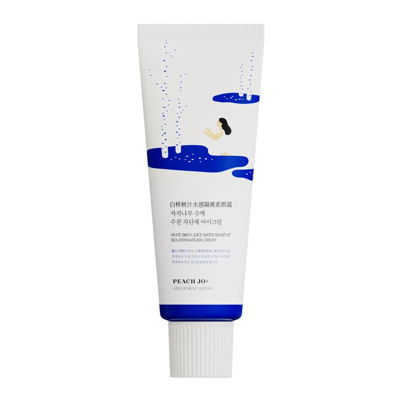 White Birch Extract Facial Essence Light Texture Toner Nourish Calm Qme PEACH JO cream 50g