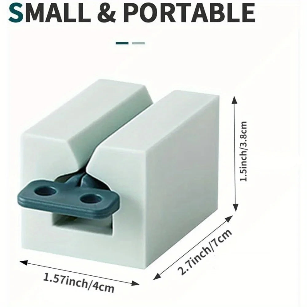 Toothpaste squeeze tube with a scrubbing handle Roll-type storage box, suitable for the bathroom, can save toothpaste and lotion Qme