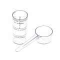 Plastic Dental Alginate Spoon Measuring Scoop Liquid Lab Oral Qme Gray