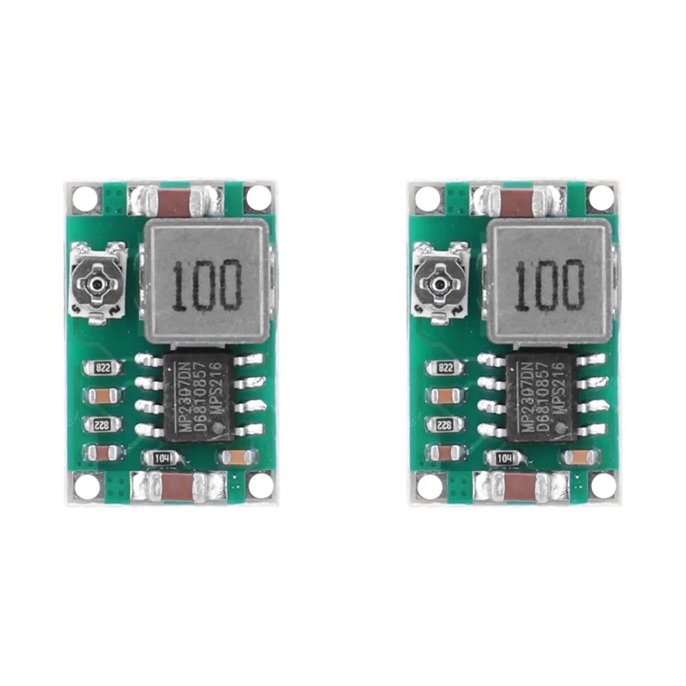 4.75V-23V Power Supply Module Board DC DC Step-Down Buck Converter Module High-Power MAX 3A Qme 2PCS