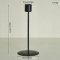 Living Room Decor Home Candlestick European Metal Candle Holders Qme A2
