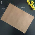 Reusable Resistant Baking Sheets Oil-proof Paper Cloth Oven Pad Qme 1 Coffee